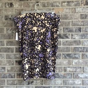 Floral Pencil Skirt
